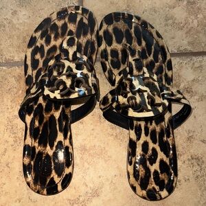 Tory Burch Leopard Print Women's Sandals